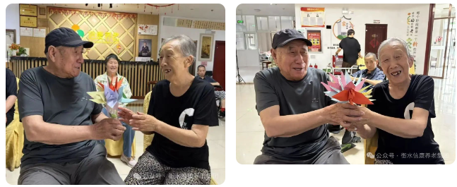 银龄巧手，鹤寄温情