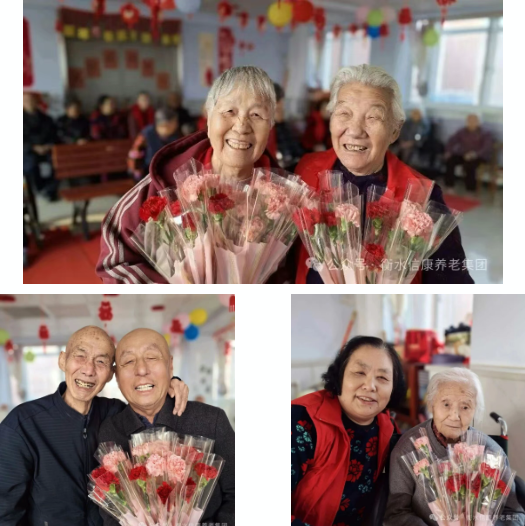 花香迎三八，信康暖夕阳