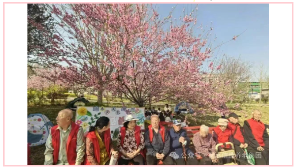 春风拂暖信康院，童声相伴赏花行